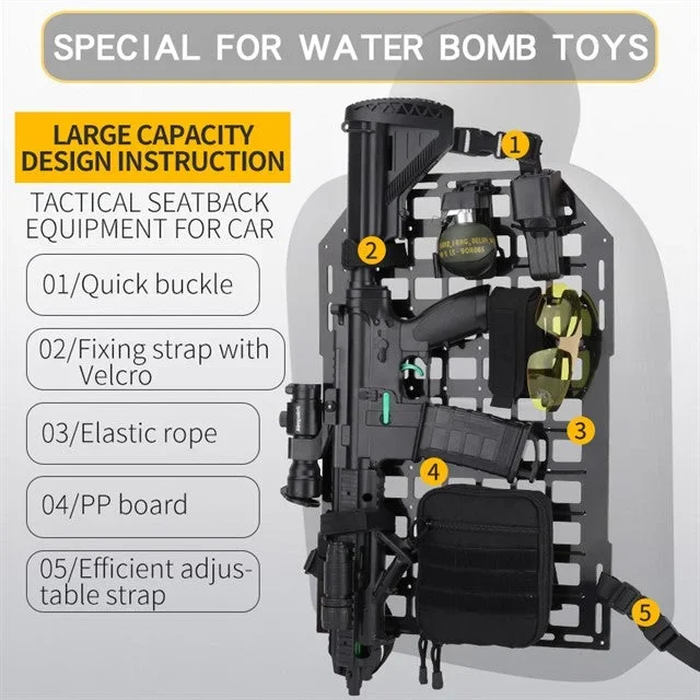 WST Tactical Car Seatback Panel - Bild 3