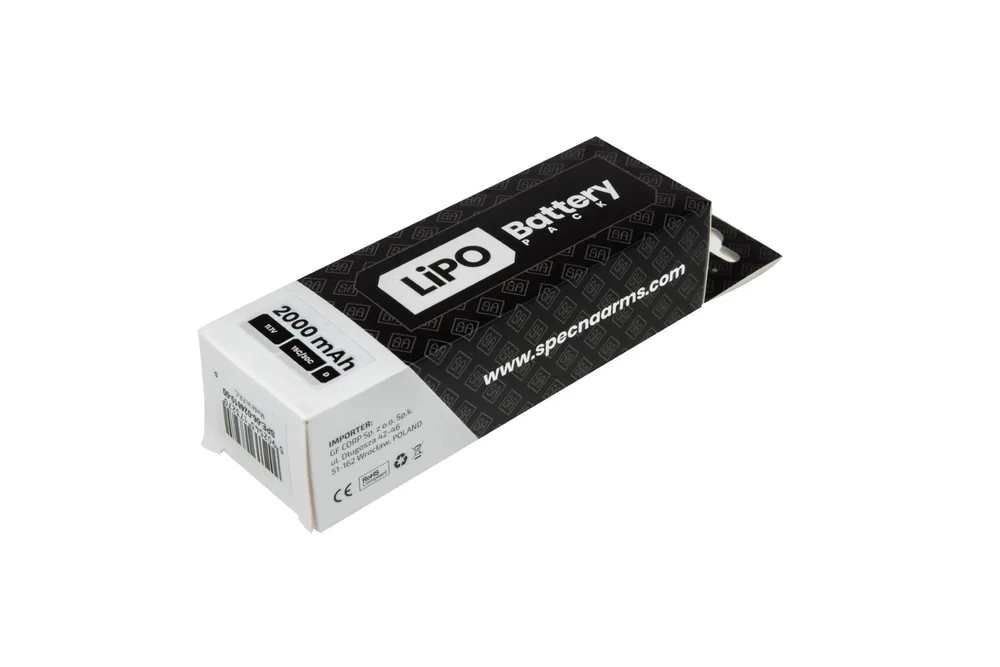 LiPo 11.1V 2000mAh 15/30C Batteri - Butterfly - Bild 2