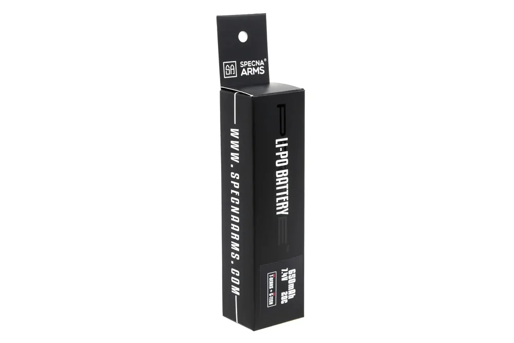 Li-Po Specna Arms x Gens Ace 650 mAh 20C 7.4V T-Deans mini G-Tech battery Li-Po Specna Arms x Gens Ace 650 mAh 20C 7.4V T-Deans mini G-Tech battery