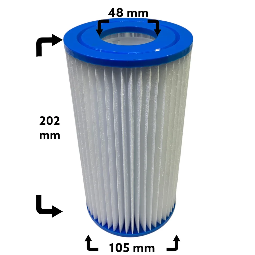 Spafilter modell Intex A passar även Folkpool 5ft - Bild 2