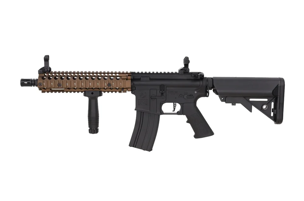 Colt x Daniel Defense MK18 SA-P19 PRIME BLDC 10.5″ AEG Assault Rifle – Chaos Bronze