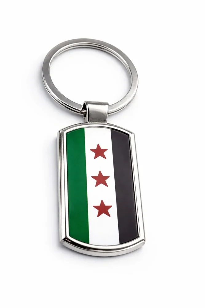 Free Syrien flagga nyckelring - Bild 3