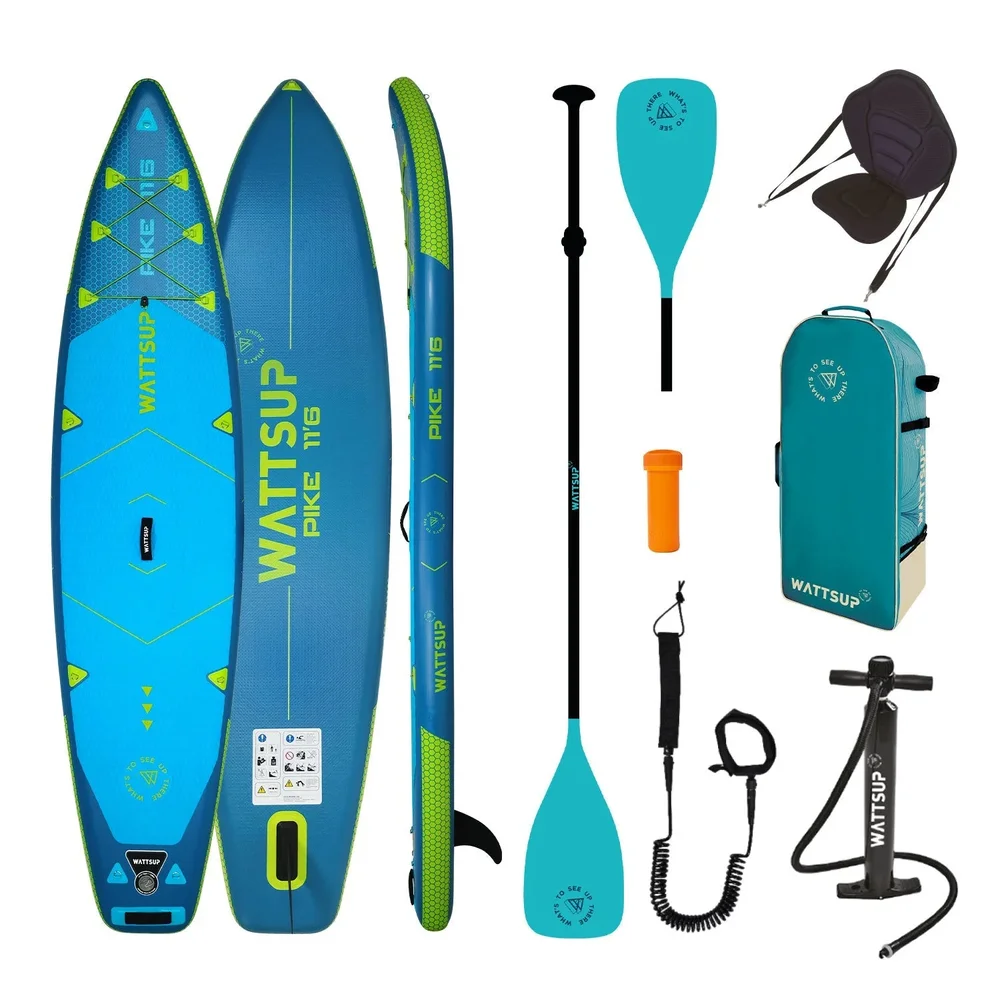 WattSUP Pike 11’6″ – Touring SUP & Kajak Combo WattSUP Pike 11’6″ – Touring SUP & Kajak Combo