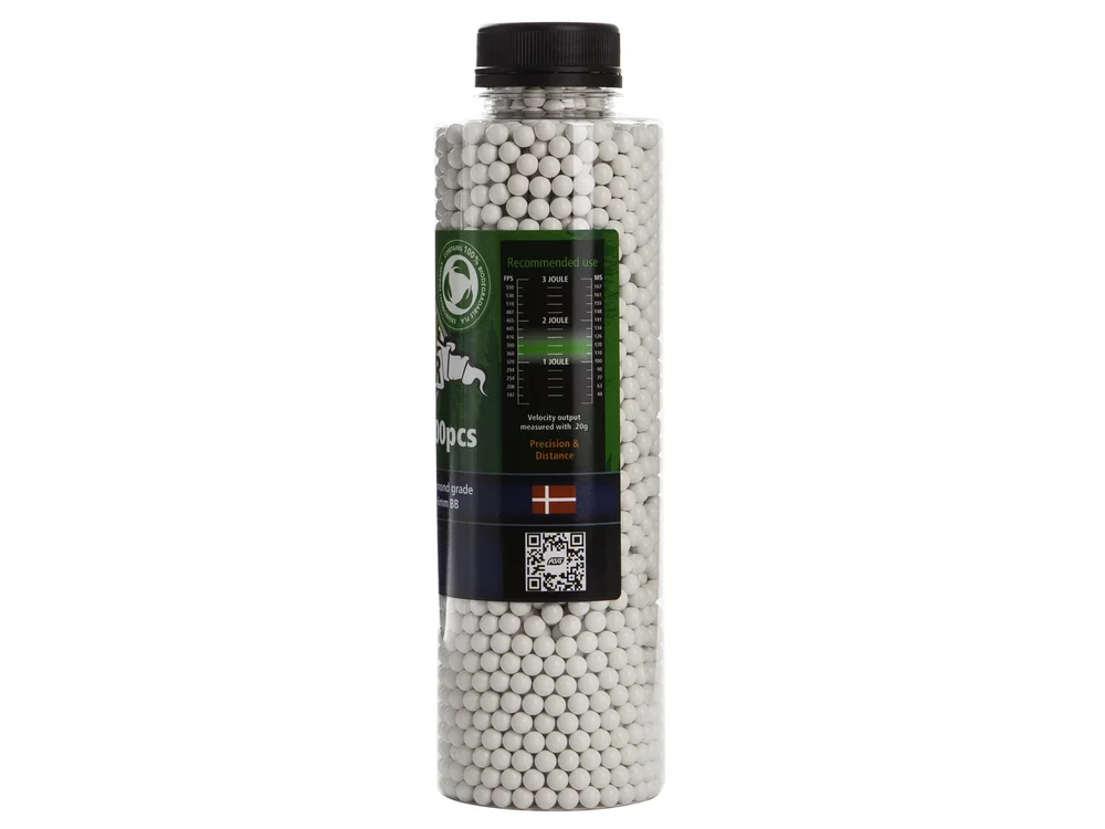 Open Blaster, 0.25g, airsoft bio BB, 3300 stk. flaske - Bild 2