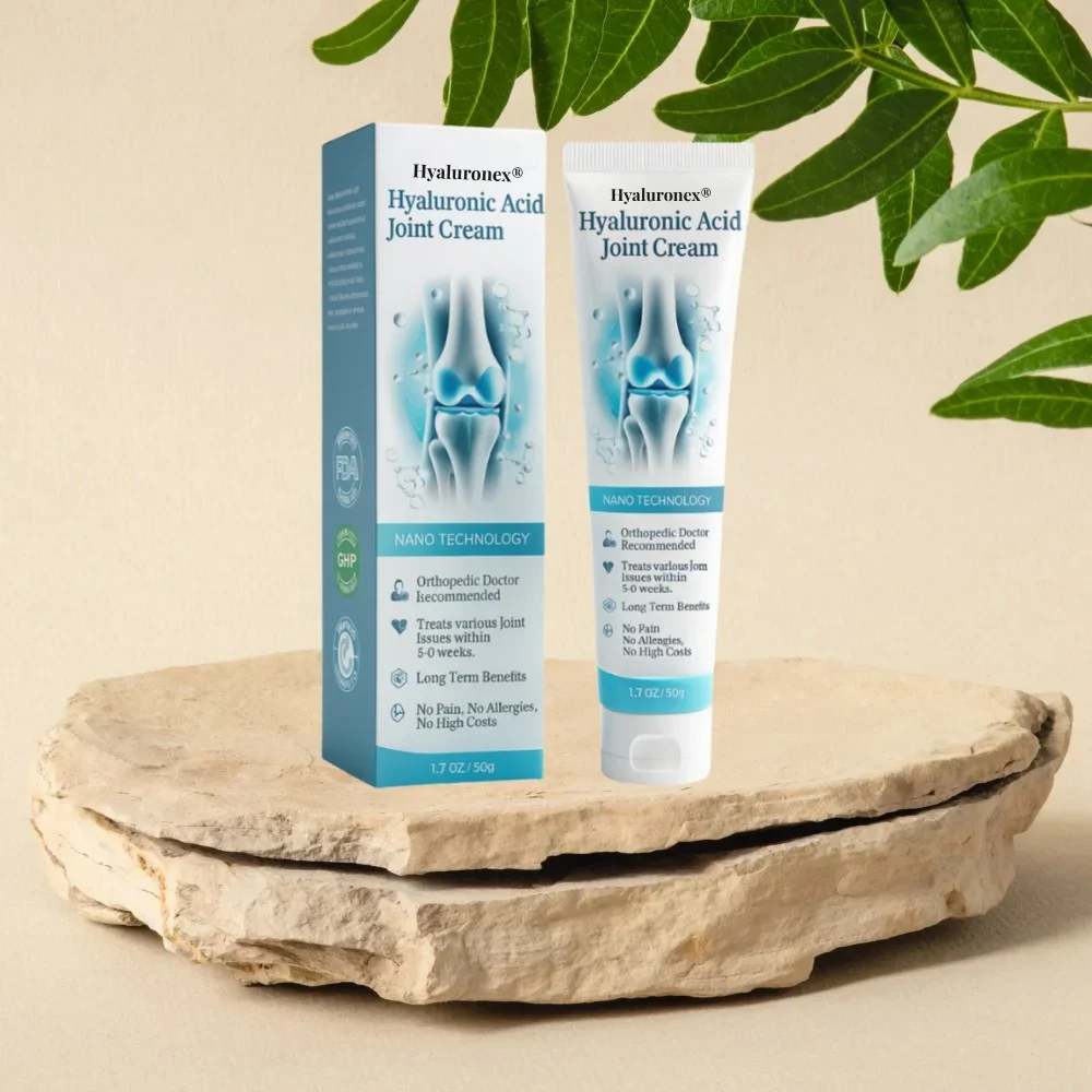 Hyaluronex® | Hyaluronsyra-ledkräm | Lindrar artrosvärk på bara 2 minuter! - Bild 3