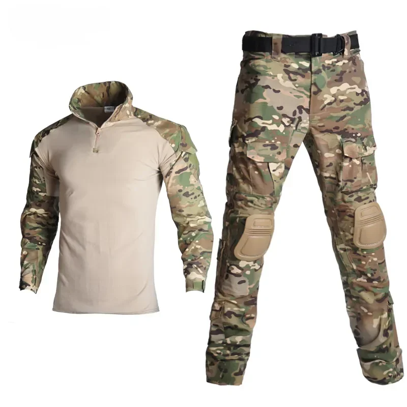 Militær Skjorte & Bukser – Multicam Militær Skjorte & Bukser – Multicam