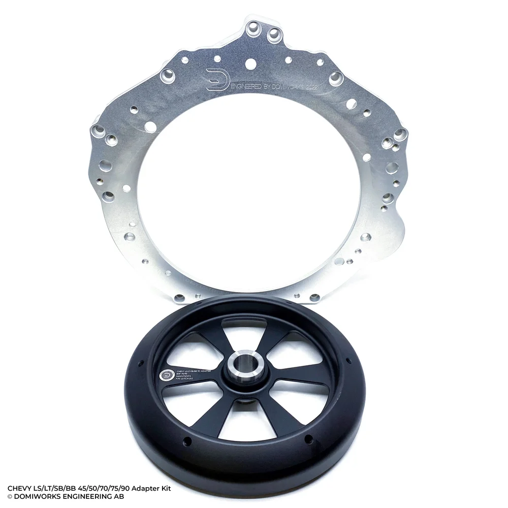 Chevy LS/LT/SB/BB till 8HP 45/50/70/75/90 N57 B57 B58 N63 N73 N74 Adaptersats - Bild 1