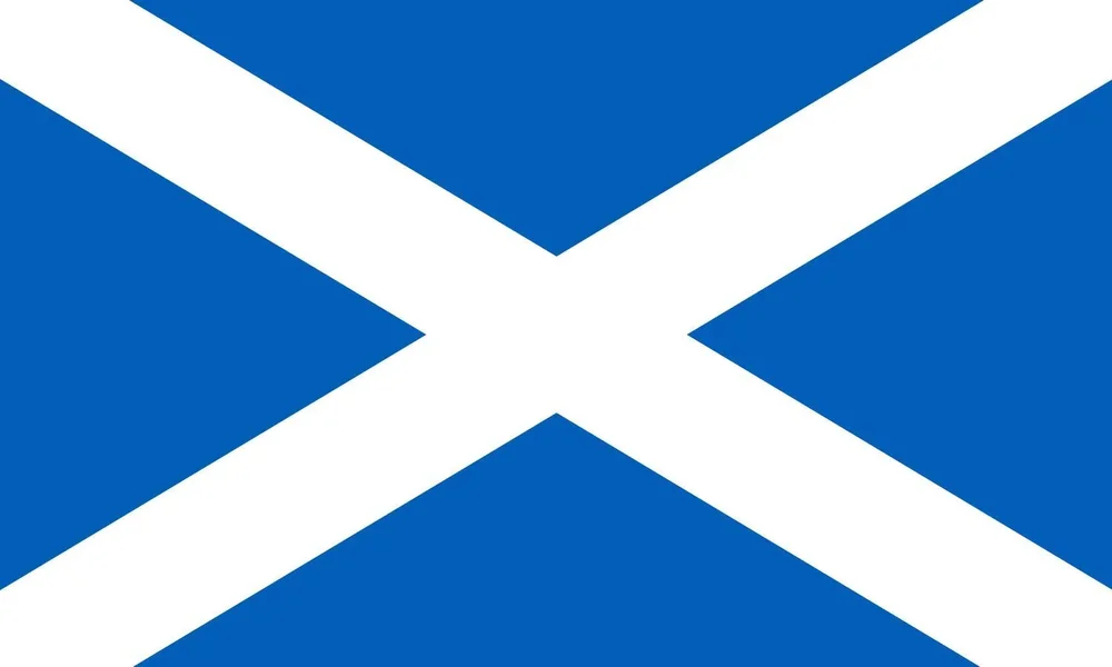 Skottland flagga