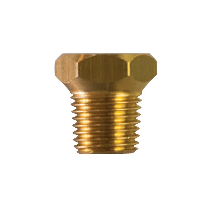 Bukh mässings plugg 1/4”GAS CONICO (bspt) Bukh mässings plugg 1/4”GAS CONICO (bspt)