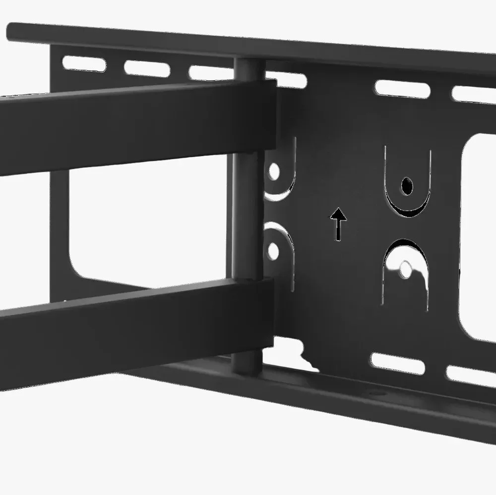 Wall mount for TV/screen, 37-70”, max 50kg, 3 joints, black 3.0 - Bild 2