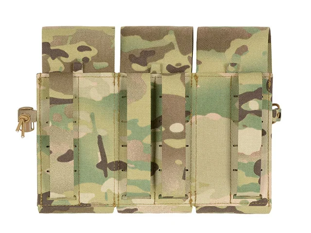 Triple lomme til 6 AR15-magasiner, laser-cut – Multicam - Bild 2