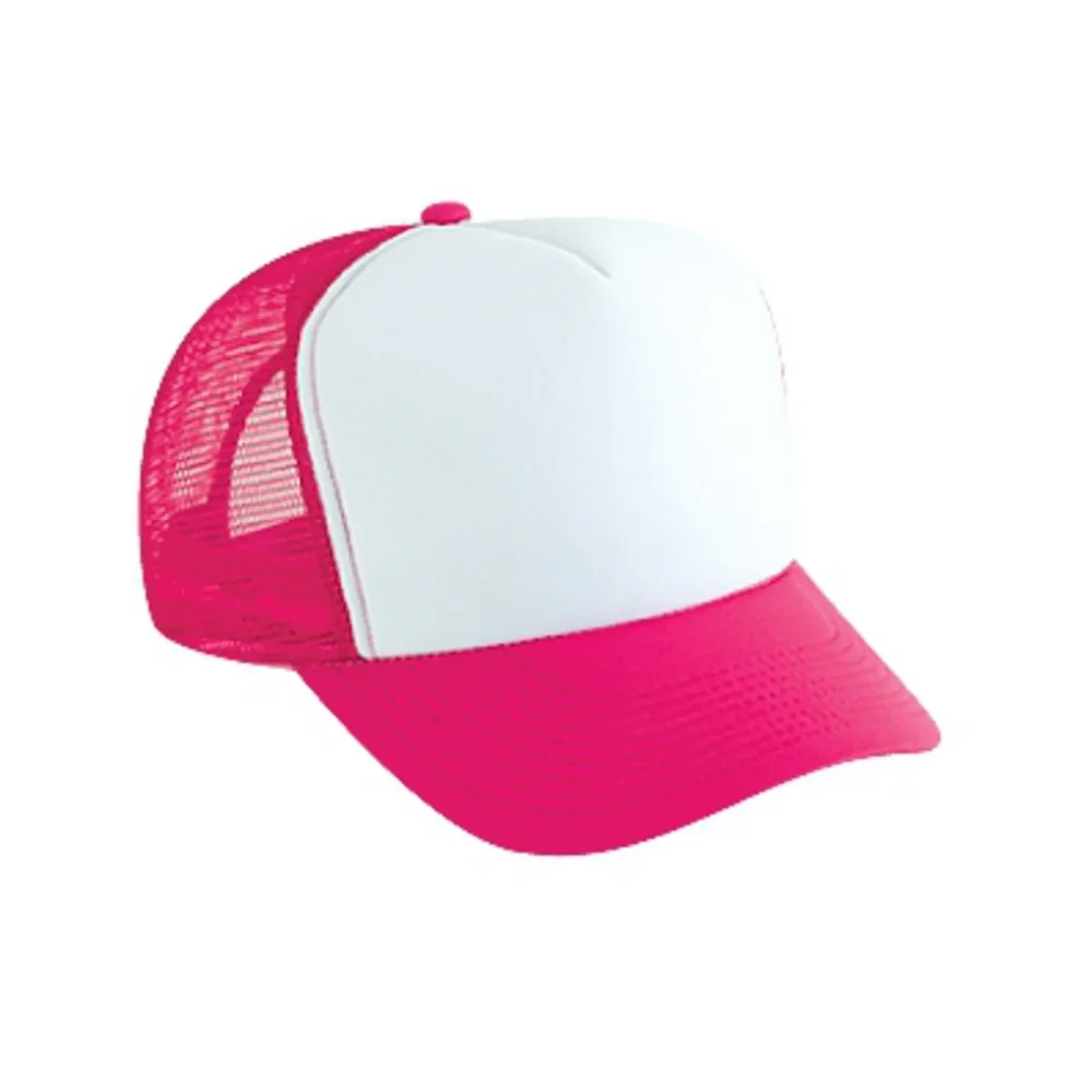 Vit och rosa truckerkeps - Bild 1