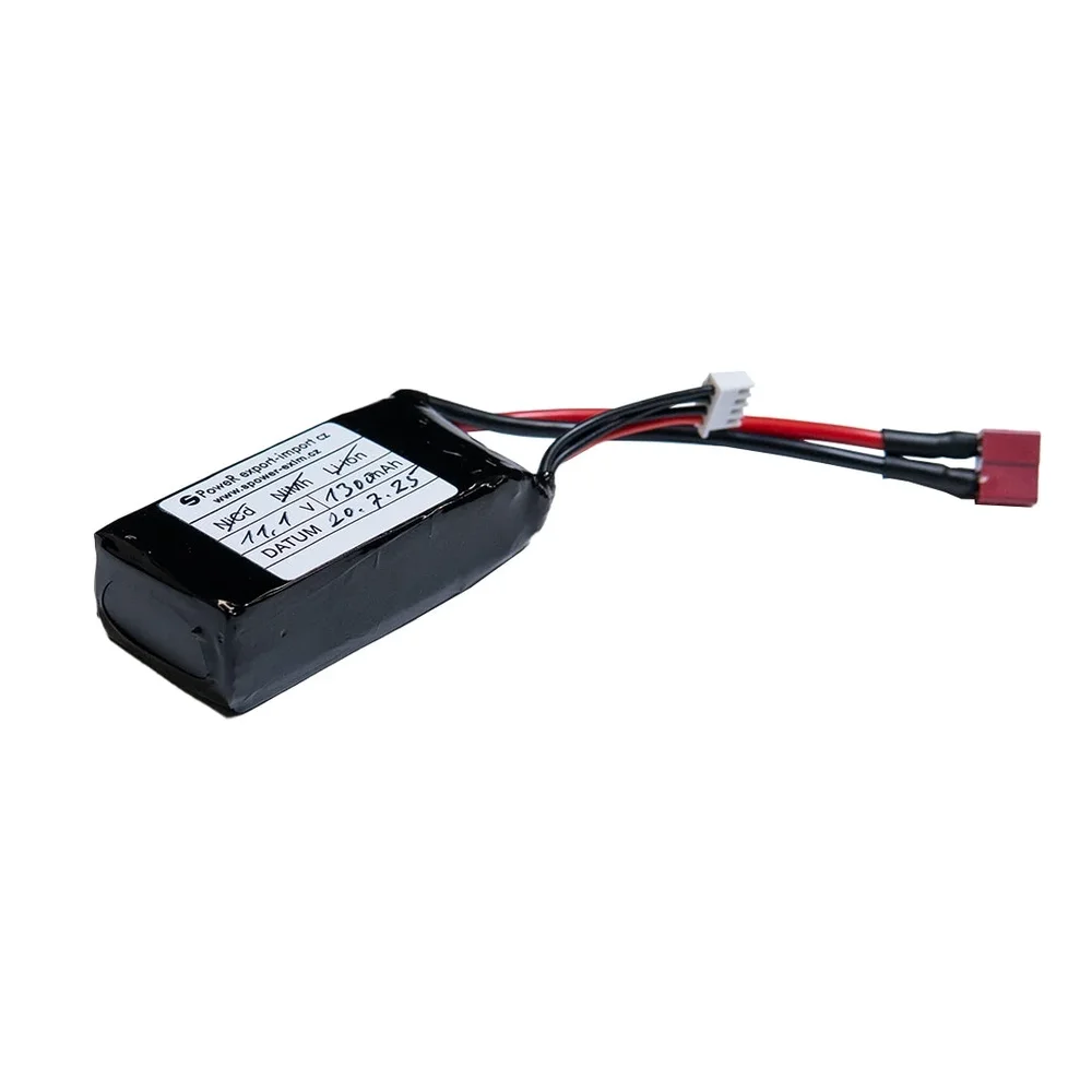 XCell LiPo Batteri 11,1V 1300mAh 20C - Monoblock T-Dean - Bild 3