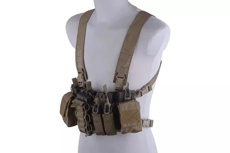 D3CR Chest Rig Tactical Vest – Tan D3CR Chest Rig Tactical Vest – Tan