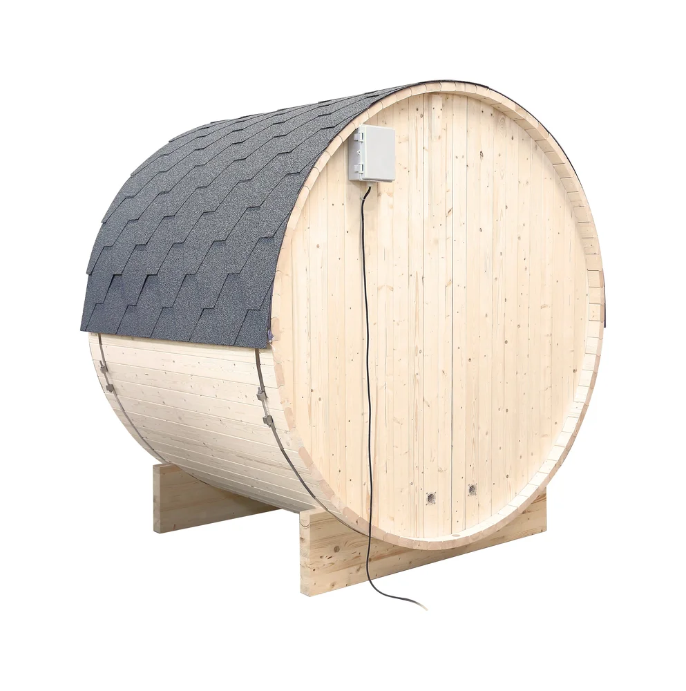 Sauna Gaïa Bella – Utomhusbastu i Massiv Gran (3 personer) - Bild 3