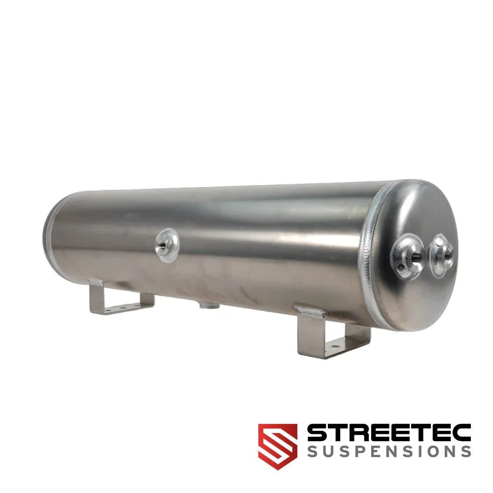 Lufttank 19l STREETEC svart/aluminium - Bild 2