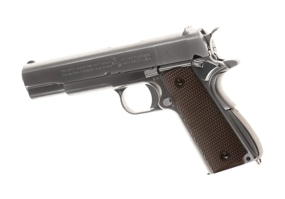 WE Colt M1911 Full Metal GBB - Silver - Bild 2
