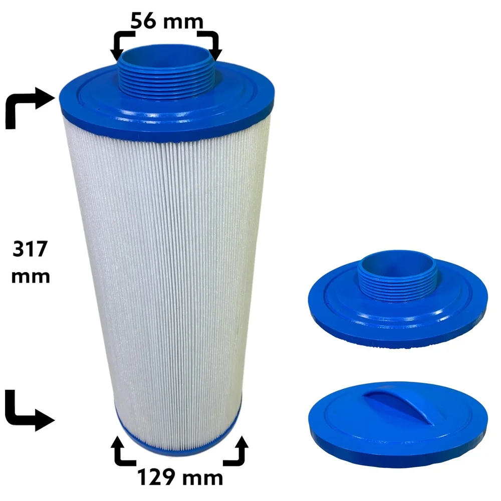 Spafilter som passar b.la. American Whirlpool, Artesian, CalSpa, Jacuzzi, Marquis, Masterspa, Signature - Bild 1