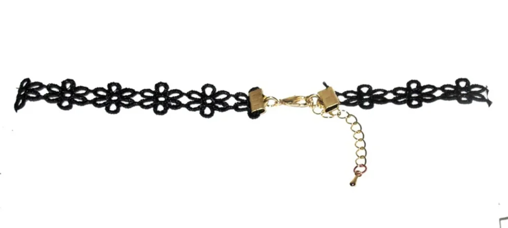 Choker Halsband - Blommor - Bild 3
