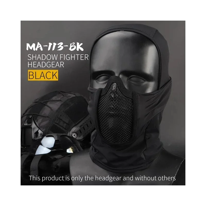 Shadow Balaclava med Steel Half Fighter Face Mask – Multicam - Bild 1