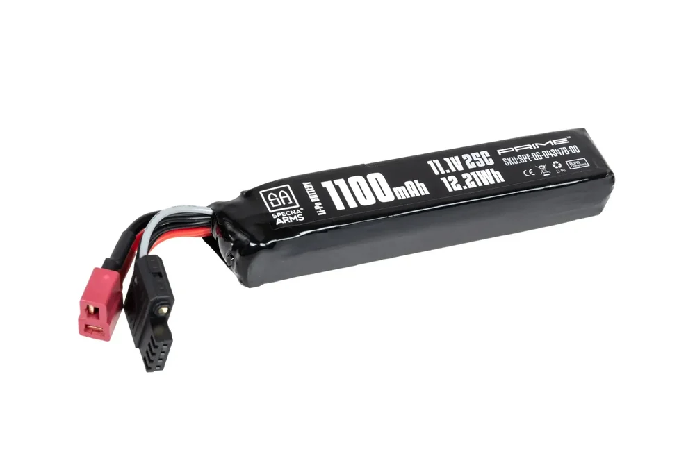 Battery Li-Po Specna Arms x Gens Ace 1100 mAh 25C 11.1V T-Deans G-Tech - Bild 2
