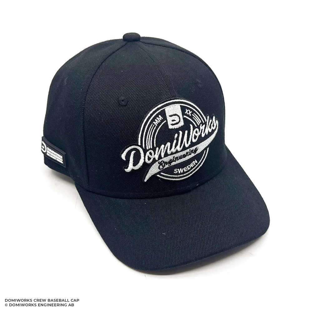 DomiWorks Crew Svart Snapback-keps DomiWorks Crew Svart Snapback-keps