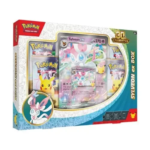 Pokémon TCG: 30th Celebration ex Box  Sylveon ex / Greninja ex Forudbestilling - Bild 2