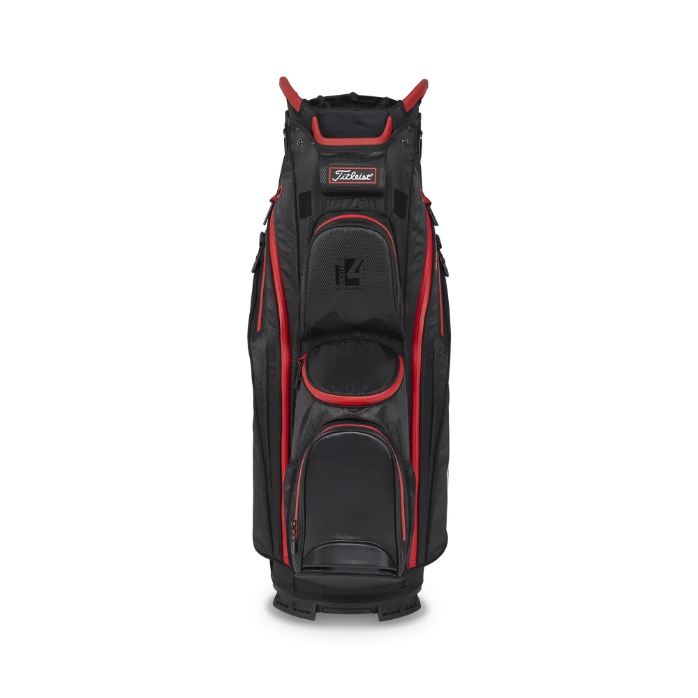 Titleist CART 14 STADRY Vattentät golfbag - Black/Black/Red - Bild 3