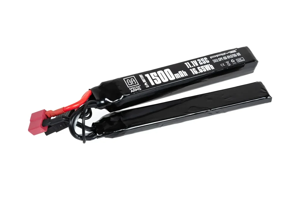 Battery Li-Po Specna Arms x Gens Ace 1500 mAh 25C 2+1 11.1V T-Deans G-Tech - Bild 2