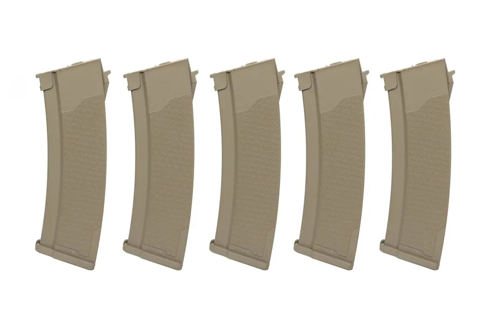 Set of 5 S-Mag magazines for J series - Hi-cap - Tan - Bild 3