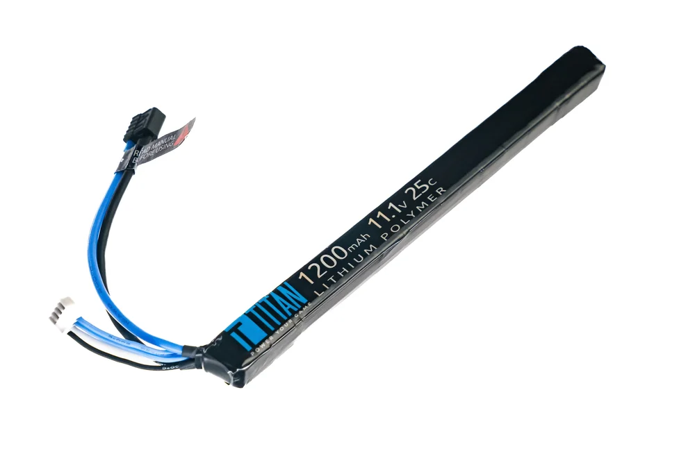 TITAN Li-Po Batteri 11.1V 1200mAh 25C (T-Dean) – Stick / AK - Bild 2