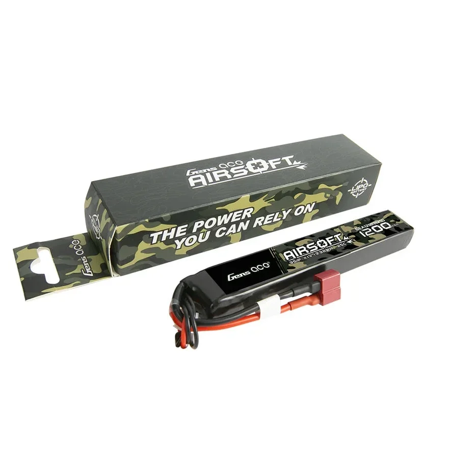 Gens ACE Li-Pol batteri 11,1V 1200mAh 25C, T-Dean, buffer stick - Bild 2