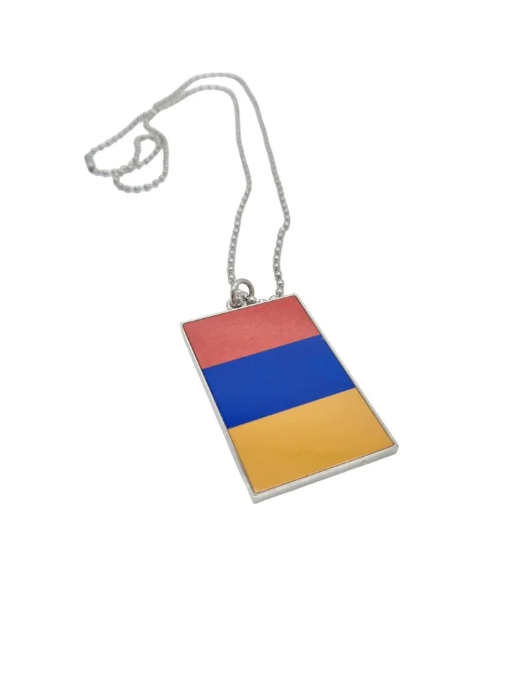 Armeniens flagga halsband - Bild 1