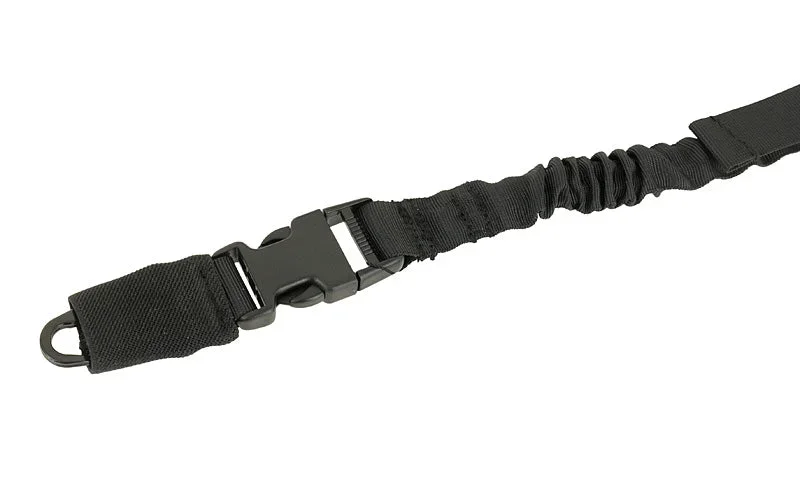 1-punkts bungee-sling med MOLLE-fæste – sort - Bild 2