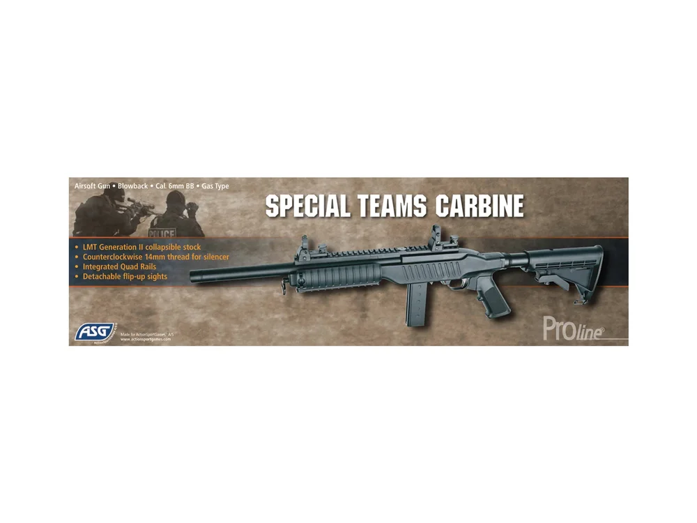 ASG Special Teams Carbine, Gas - Bild 3
