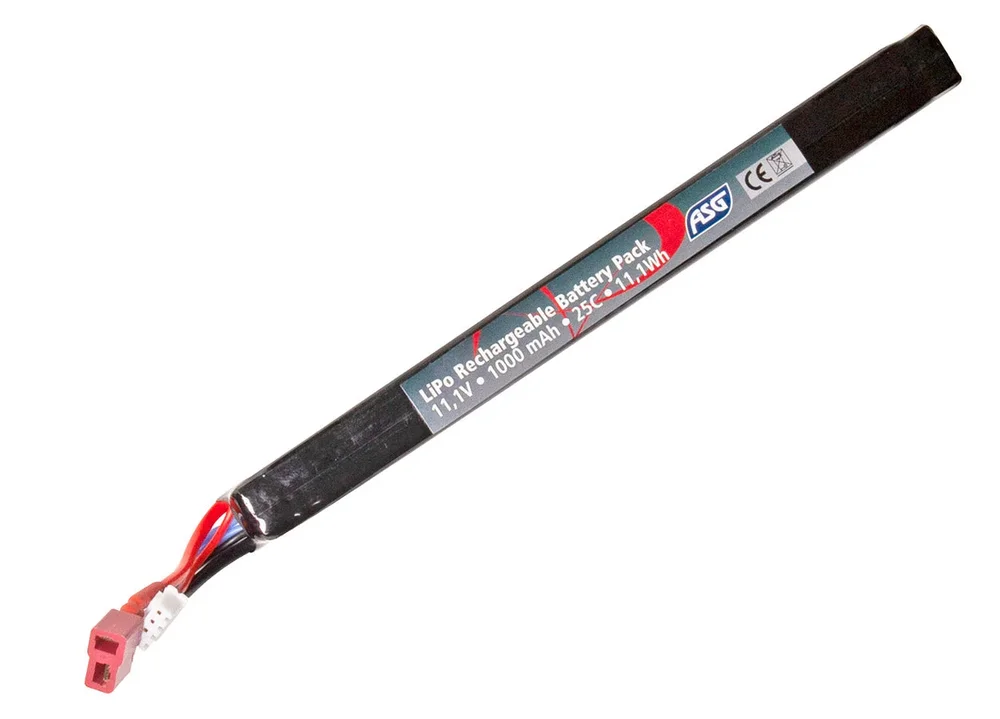 Batteri 11.1V 1000 mAH 25C LiPo Dean Batteri 11.1V 1000 mAH 25C LiPo Dean