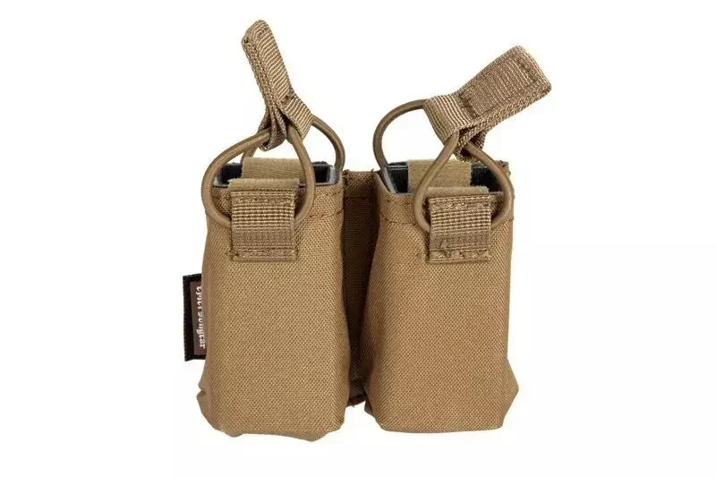 Double Pistol Pouch - Coyote Brown - Bild 3