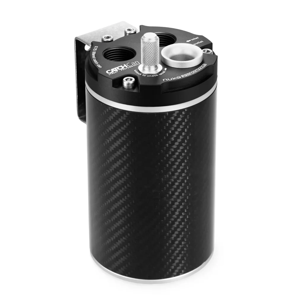 Carbon Oil Catch Can 0.75 liter, Matte carbon Carbon Oil Catch Can 0.75 liter, Matte carbon