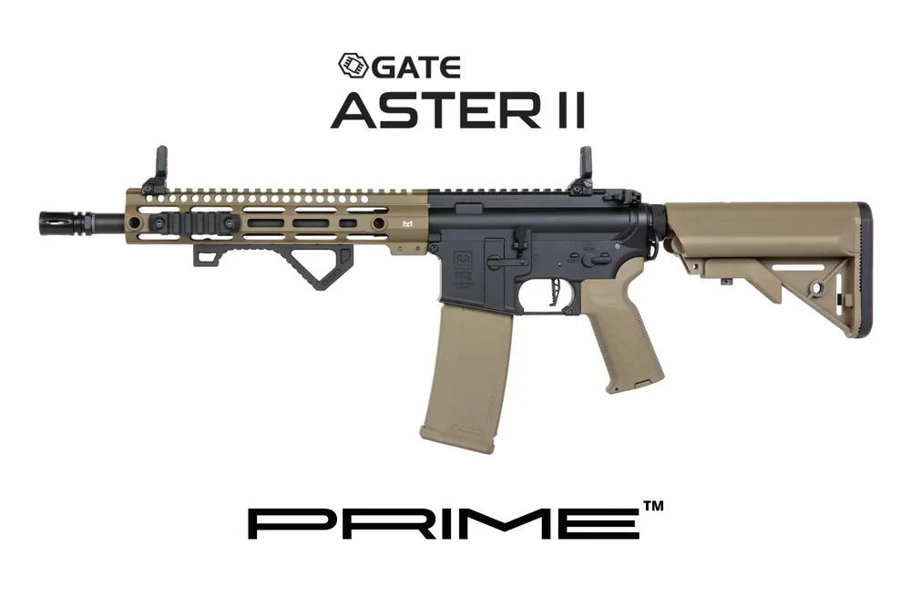Specna Arms SA-P20 Prime™ BLDC™ Aster II ETU Half-Tan airsoft Carbine Specna Arms SA-P20 Prime™ BLDC™ Aster II ETU Half-Tan airsoft Carbine
