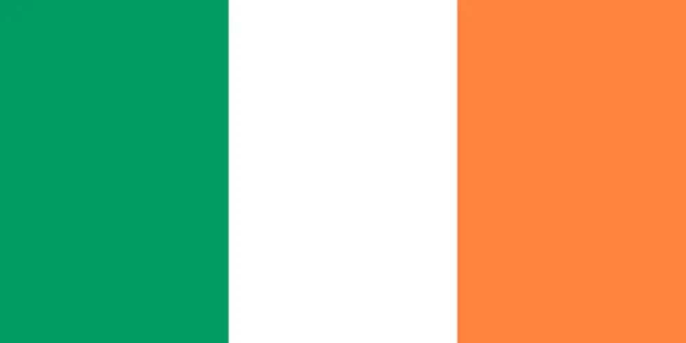 Irland flagga