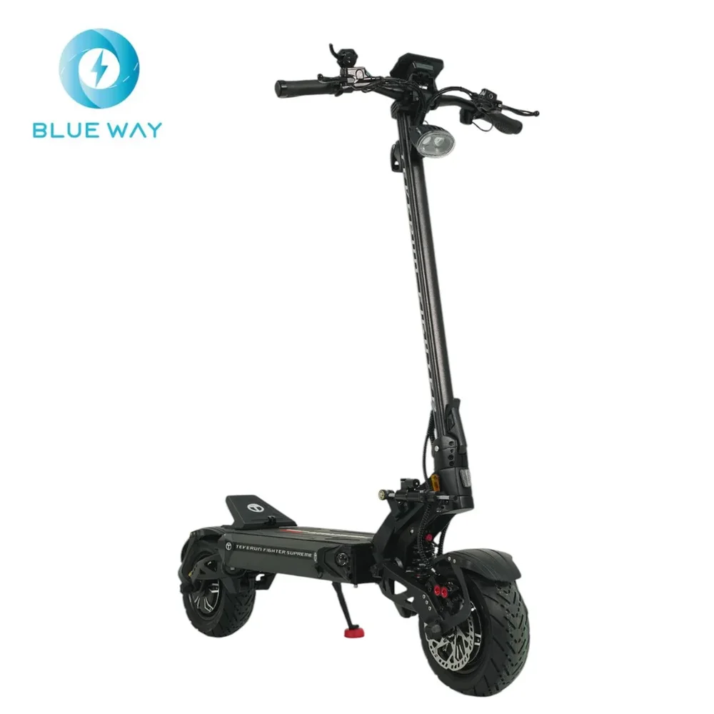 Teverun fighter SUPREME ULTRA 60Ah, incl. fast charger + steering damper + TFT 4' display with NFC +adjustable hydraulic suspension +GPS +4 piston full hydraulic brake +PKE - Bild 1