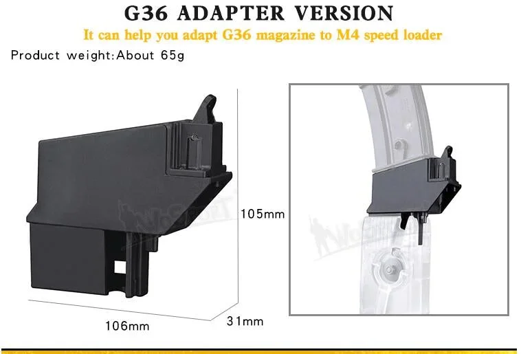 WST LEVER / M12 ODIN Adapter for G36 Magazines - Bild 2