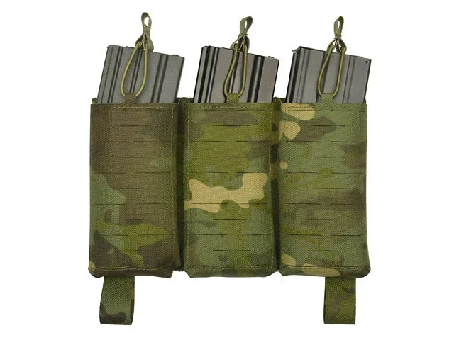 Buckle Up laser-cut panel til 3 AR15/AK-magasiner – Multicam Tropic
