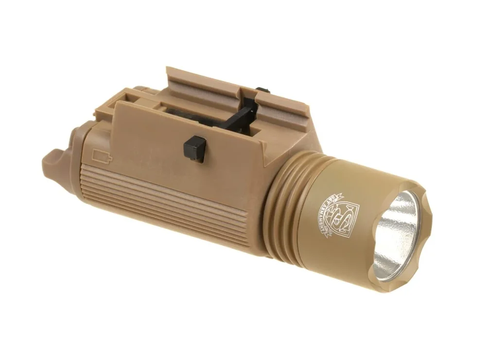 Union Fire M3 Q5 LED Taktisk Lygte – Desert Union Fire M3 Q5 LED Taktisk Lygte – Desert