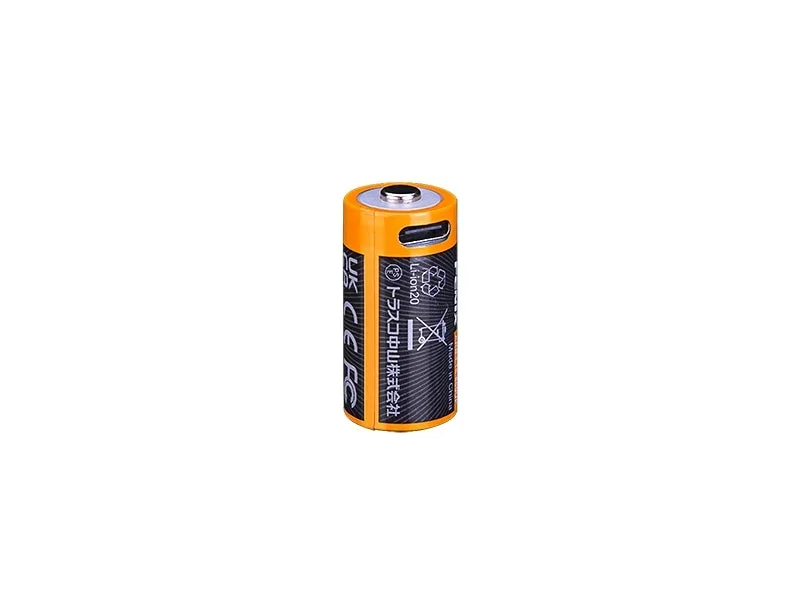 FENIX RCR123A Genopladeligt Batteri 3,6V 800mAh USB-C - Bild 2