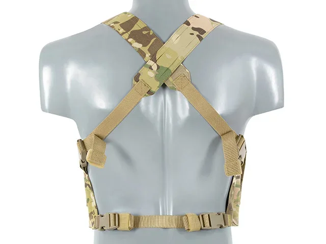 Chest Rig med AR/AK-lommer, laser-cut – Multicam - Bild 3