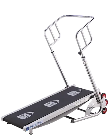 Aquajogg – vattendrivet motionsband för pool (AISI 316L) Aquajogg – vattendrivet motionsband för pool (AISI 316L)