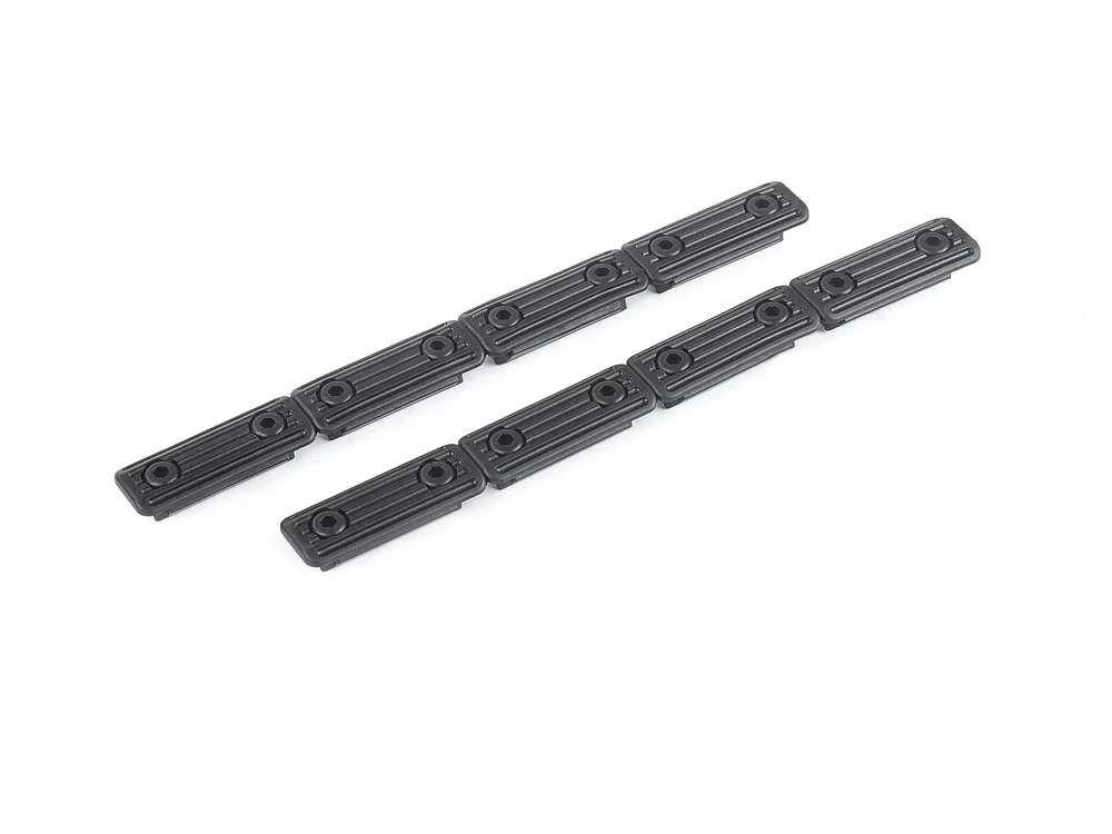 M-skinne Slot cover, 2 stk./set