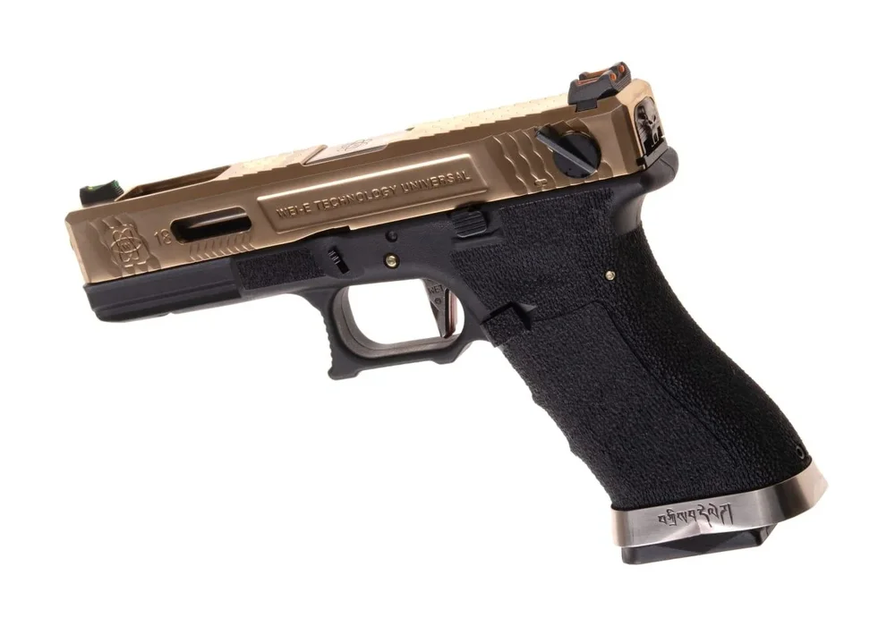 WE G-Force 18C Metal Version GBB - Gold - Bild 3