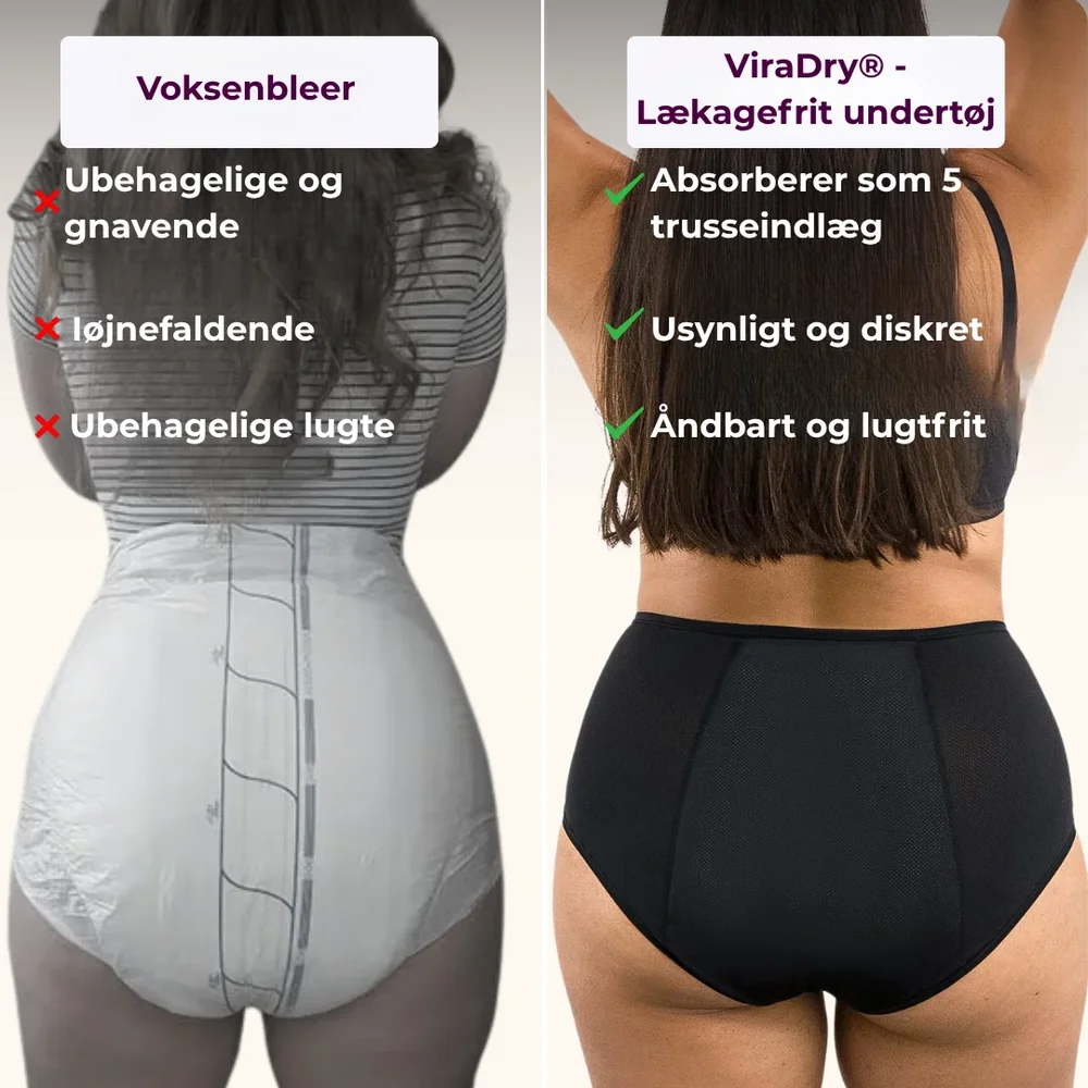 ViraDry® | Läckagefritt underkläder [5-pack] - Bild 2